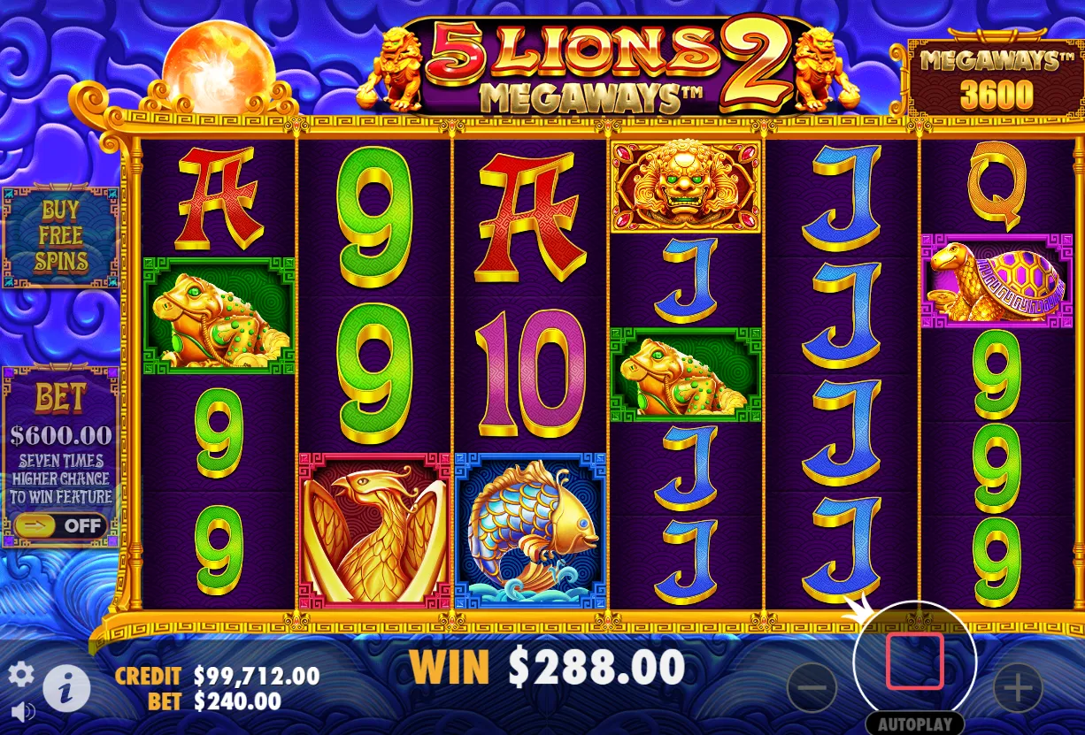 5 Lions Megaways 2