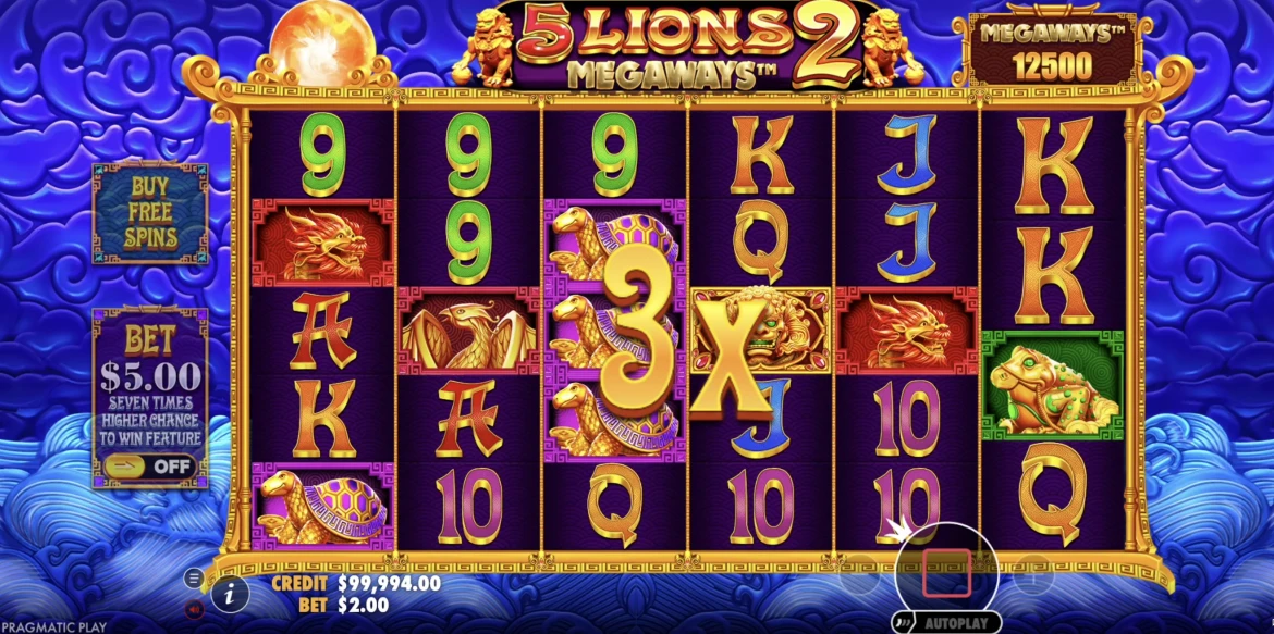 5 Lions Megaways 2